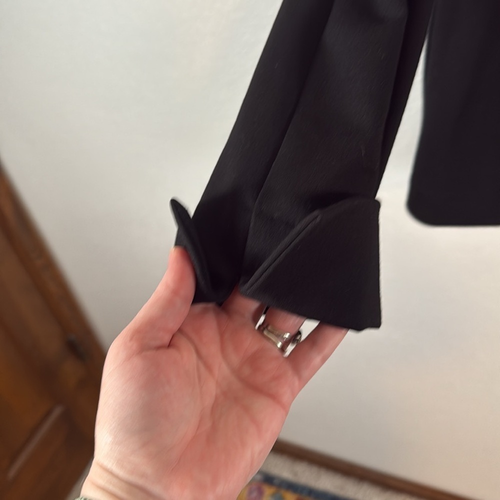 Nina Mclemore Black Single Button Split Cuff Swin… - image 4